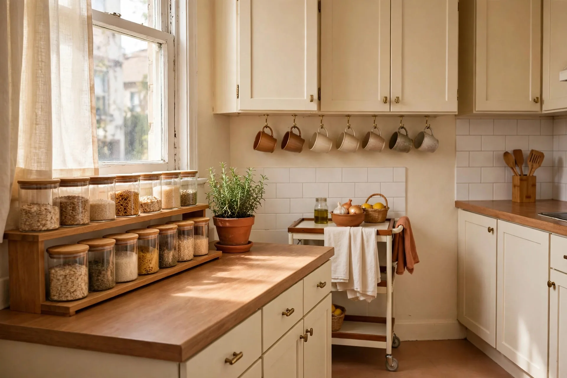 17 Small Apartment Kitchen Storage Ideas for Renters
